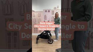 How to turn your City Select 2 from single to double stroller! 👶🏽👧🏽 #baby #babygear #stroller