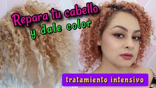 Tratamiento intensivo con color / Lilyymakeuup