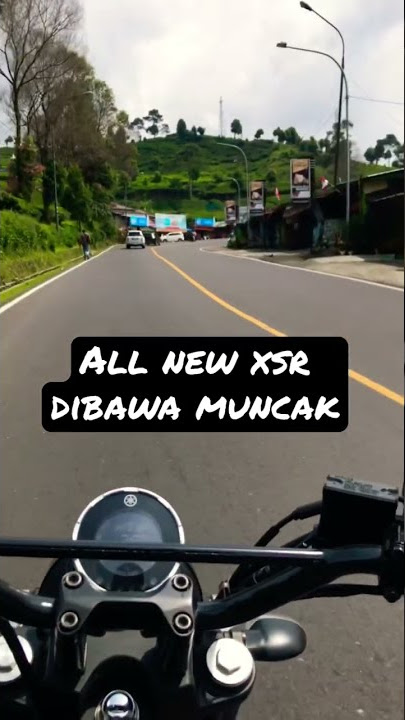 Sunmori Bawa muncak All New XSR 155 #otomotif #yamaha #modifikasi #testride #xsr155 #sunmori