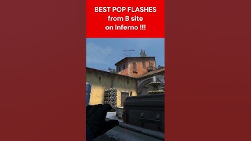 Best PROFESSIONAL FLASH From B Site  - INFERNO !! | One Of THE MOST USED Flash ON MAJOR !! | CS:GO