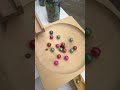 Marble run ASMR ☆ spinning marble #asmr #marblerun #satisfying #marblerunandmore #healing #wood