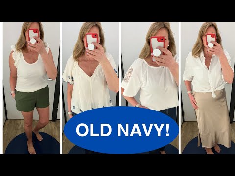 Old Navy In Store Midsize Try On! For Over 50!