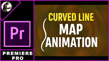 Hoe voeg je een gebogen lijnkaartanimatie toe in Premiere Pro