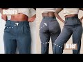 HOW TO: TAKE IN YOUR PANTS - no sewing machine