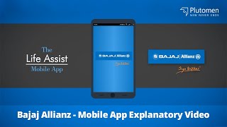 Bajaj Allianz - Mobile App Explanatory Video screenshot 4