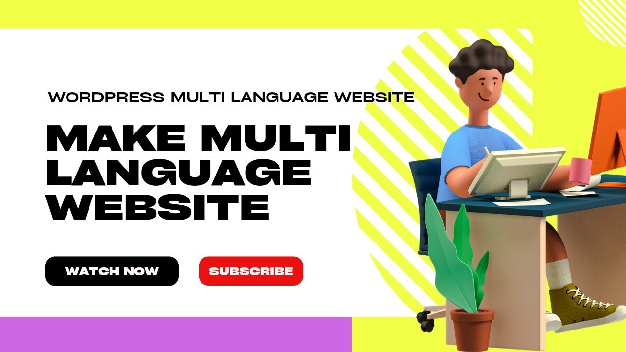 How to make MULTI LANGUAGE WEBSITE in wordpress in just SOME CLICKS ...