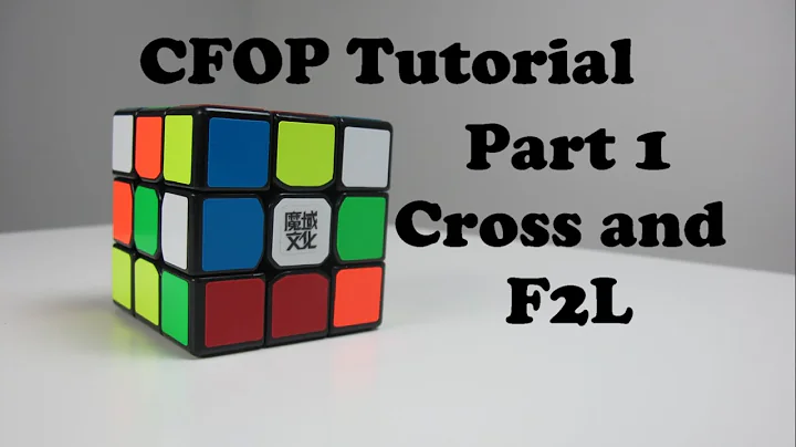 How to Solve a Rubik's Cube Fridrich Method (CFOP)...