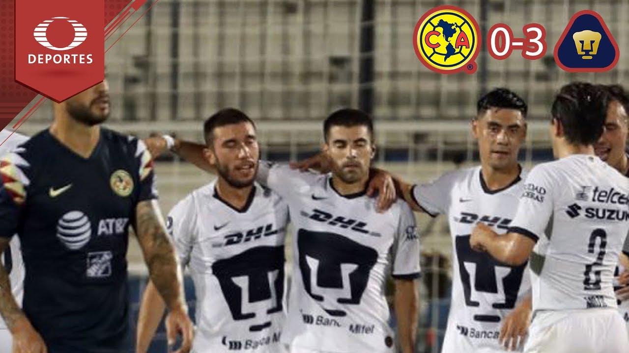 Pumas golea al América | América 0 - 3 Pumas | Partido Amistoso | Televisa  Deportes - YouTube