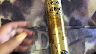 ✅  How To Use L'Oreal Paris Elnett Satin Hairspray Review