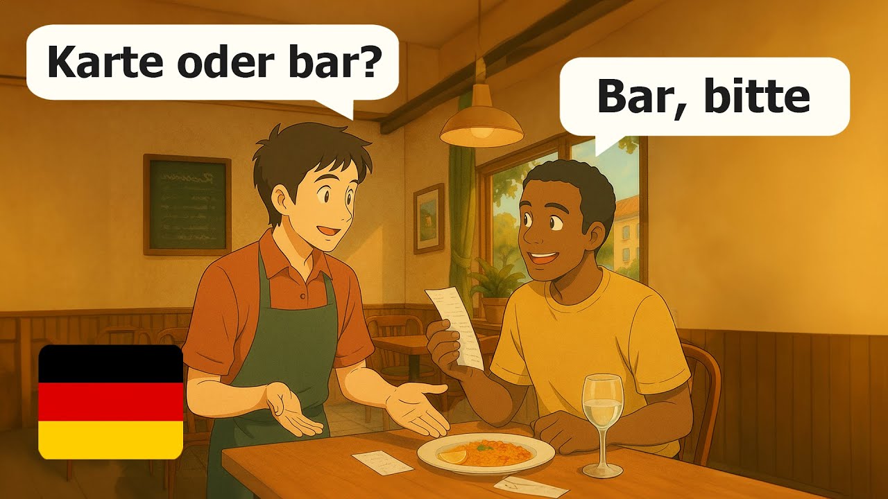 Простые ежедневные разговоры на немецком языке (A1-A2) | 10 коротких диалогов на немецком языке ....