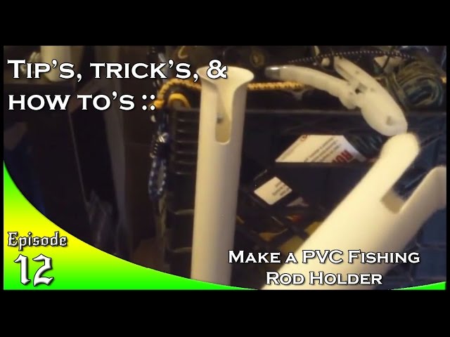 Making HOMEMADE FISHING ROD HOLDERS For BOAT (DIY/NO DRILLING) 