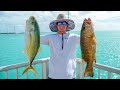 EPIC Fishing Spot! Catch Clean Cook (FL Keys Bridge Fishing)