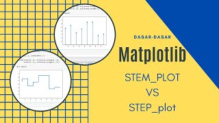 STEM PLOT || STEP PLOT PYTHON MATPLOTLIB