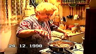 Najprzyjemniejsza praca w Wigilię Bożego Narodzenia 1998 roku i Babcine potrawy 🎄👵🍲