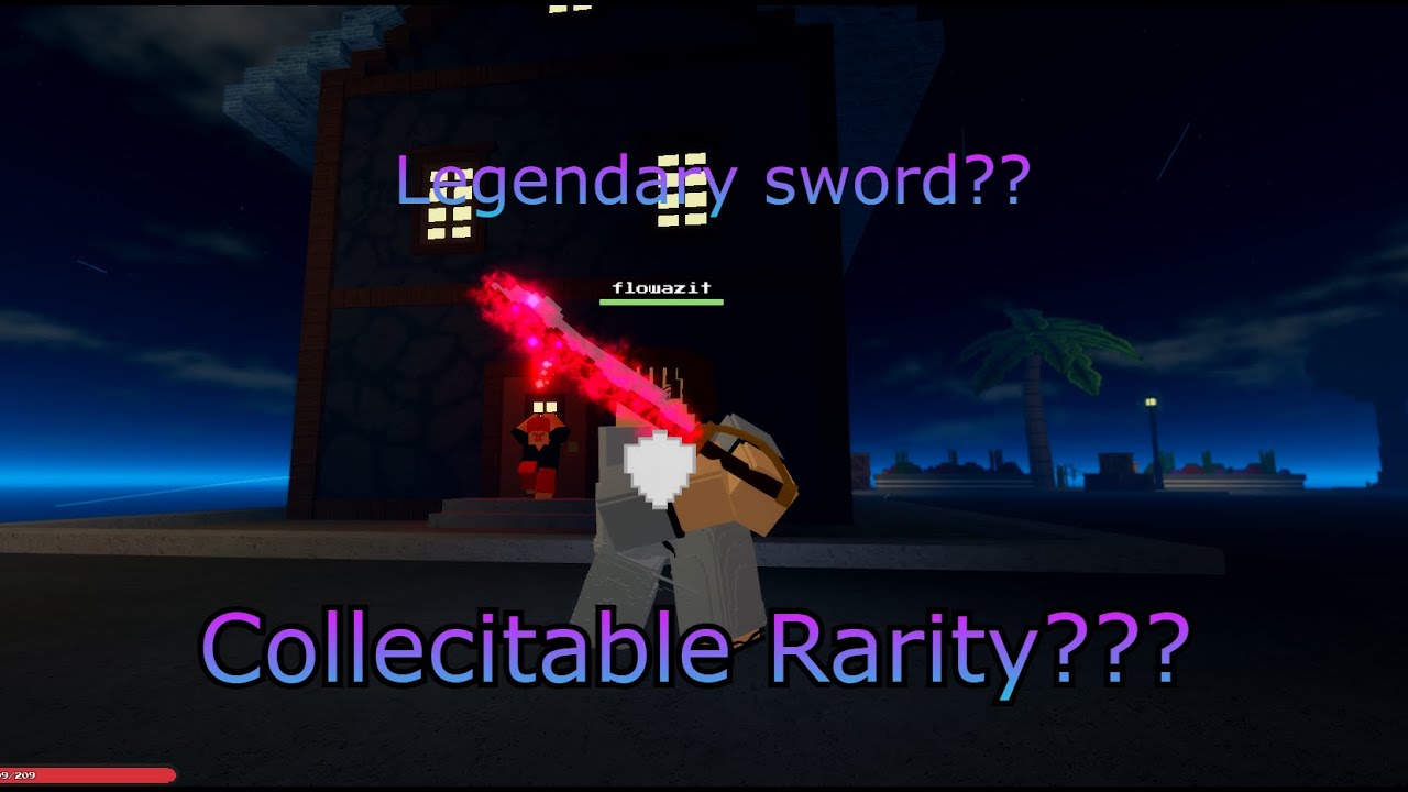 The Rarest Weapon In Pixel Piece Roblox 