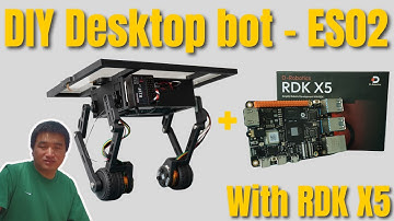 My Next Project Plan - Two Wheel-leg Bot ES02 powered By D-Robotics RDK X5  Development Board