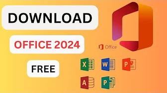 How to Install Microsoft Office 2024 for Free | Download MS Word, Excel, PowerPoint on Windows 10/11 thumbnail