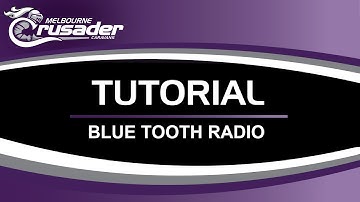 Crusader Caravans Melbourne: Bluetooth & Speaker Tutorial