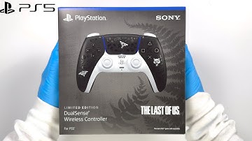 Unboxing The Last of US Limited Edition PS5 DualSense Controller | ASMR