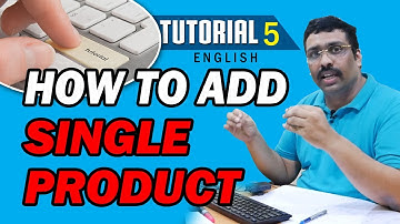 How to add single single product in Raintech POS Billing software Tutorial 05