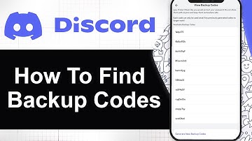 How To Find Discord Two Factor Authentication Backup Codes (Step By Step)