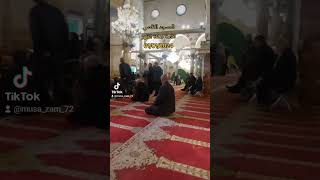 اقامة صلاة الظهر في المسجد الاقصى alaqsamosque