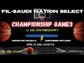 Championship games u12 category filsaudi nation select ms elite vs archers ruh april 13 2024