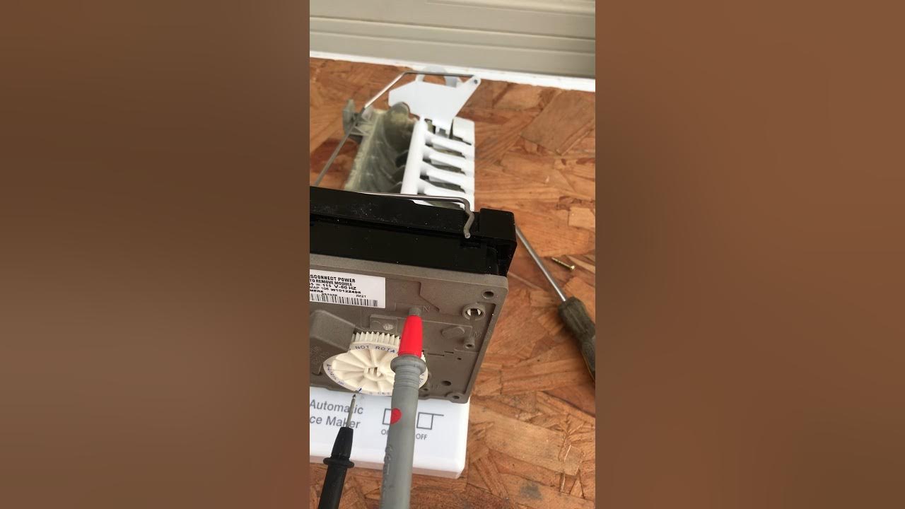 Whirlpool ice maker module schematic YouTube