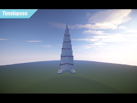 Burj Khalifa - Minecraft Timelapse + Download Link  Doovi