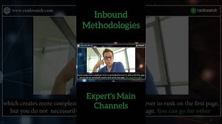 Inbound Methodologies | Experts Main Channels