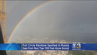 Full Circle Rainbow Spotted In Russia