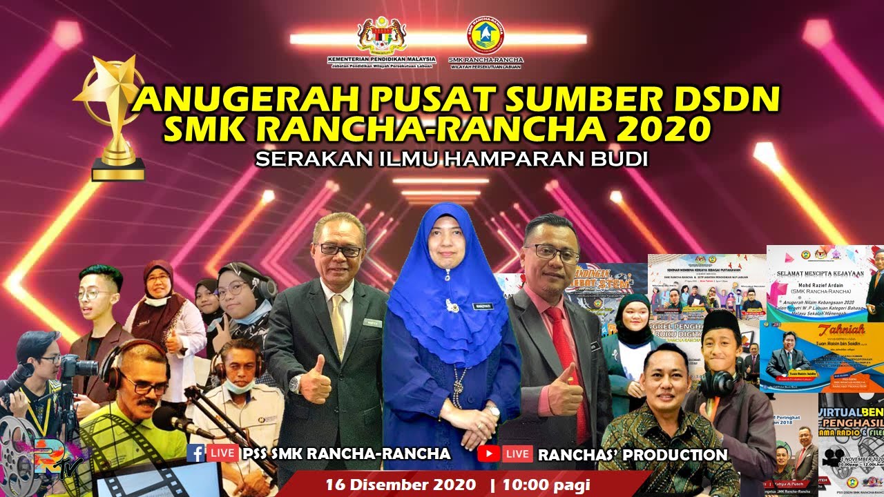 EPISOD 14 ANUGERAH PUSAT SUMBER DSDN SMK RANCHA RANCHA - YouTube