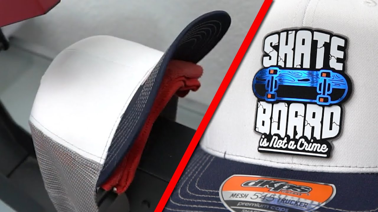 Proceso COMPLETO de Estampado de GORRAS con Vinil Textil