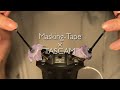 ASMR Masking‑Tape Eardrum Ear Cleaning (No Talking)