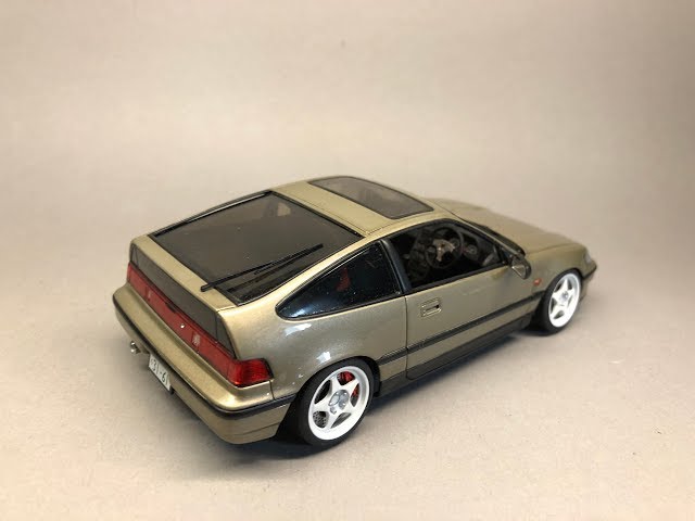 ガンベイド HONDA サイバーCR-X 再生産】1/10 電動RC組立済みキット ガンベイド Honda サイバー