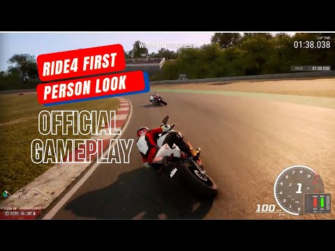 RIDE 4 in FIRST PERSON LOOKS ABSOLUTELY AMAZING | #Gameplays