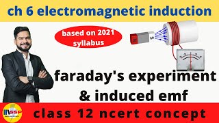 1 faraday's  experminet & law ||  electromagnetic induction || class 12 physics
