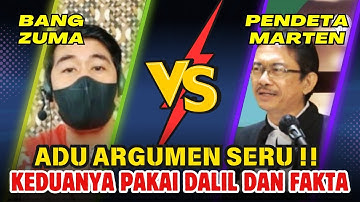 🔴 DEBAT SERU 🔥🔥🔥 UST.ZUMA VS PENDETA || PENUH ILMU DAN DALIL | Debat Islam Vs Kristen