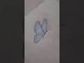 Watch me draw a stylish aesthetic butterfly design #ytshorts #shorts