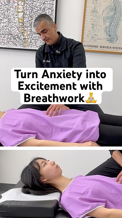 Turn ANXIETY into EXCITEMENT with Breathwork ​⁠@DrRahim #shorts