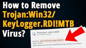 Trojan:Win32/KeyLogger.RDI!MTB: How to Manually Remove it?
