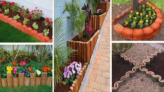 30 Garden Edging Ideas for a Beautiful Landscape | DIY Garden Edging Tips