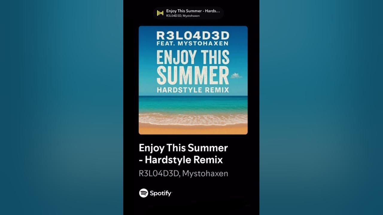 Me and @mystohaxen have released a Hardstyle Remix on his song ”Enjoy This Summer”