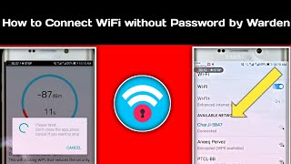 How to Connect WiFi without Password by Wifi Warden screenshot 4