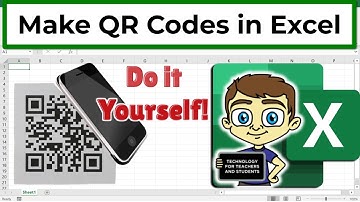 Make Your Own QR Codes in Excel So Easy!