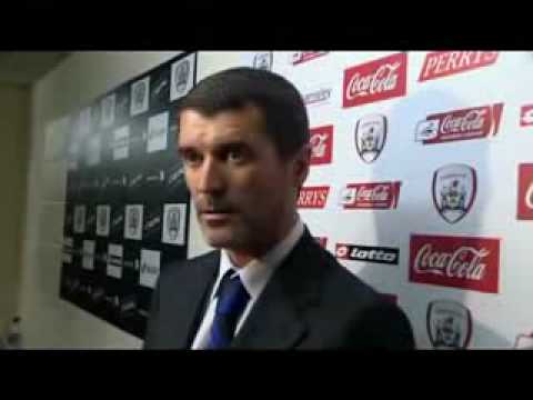 Roy Keane not happy with Interview Question