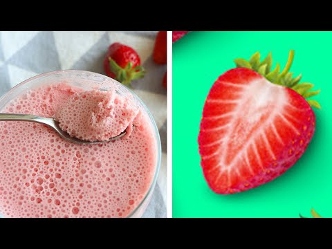 ПРОСТЫЕ РЕЦЕПТЫ из КЛУБНИКИ🍓 ОБАЛДЕННЫЕ КЛУБНИЧНЫЕ ДЕСЕРТЫ