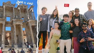 1 DÍA DE ERASMUS EN TURQUÍA 🇹🇷 | Éfeso, Kusadasi y vino