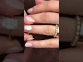 Emerald Cut Lab Grown Engagement Ring Set Radiant Bridal Set Wedding Ring Set