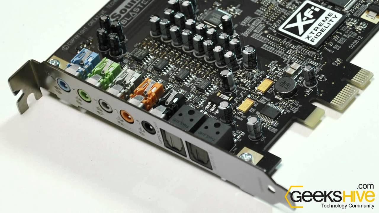 sound blaster x fi xtrem audio